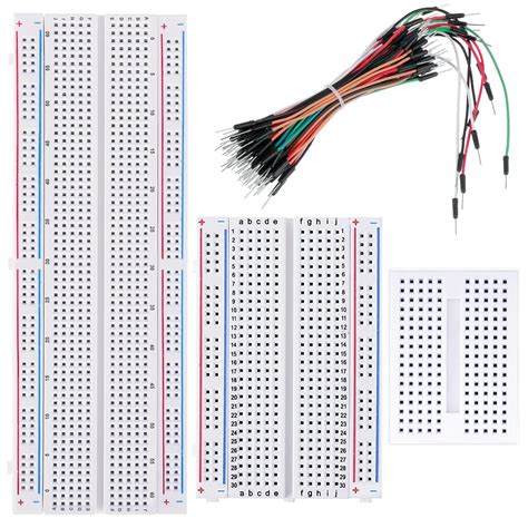 1Pcs 830 Tie Points 1 Pcs 400 Tie Points Solderless Breadboard 1