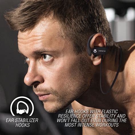 Volkano Race Bluetooth Sports Earphones Black Mikrotech