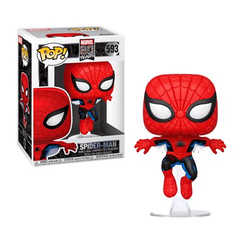 Funko Pop Spider Man 593 80 Aniversario Marvel