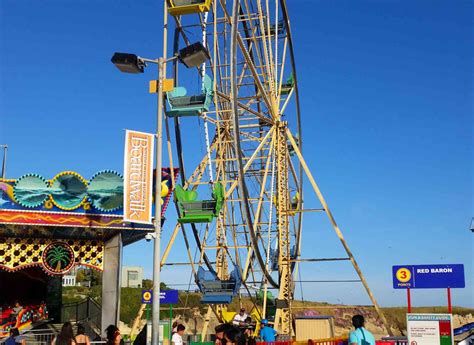 Ferris Wheel Flat Ride At Santa Cruz Beach Boardwalk Parkz Theme Parks