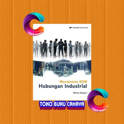 Jual Buku Msdm Hubungan Industrial Wilson Bangun Erlangga Shopee