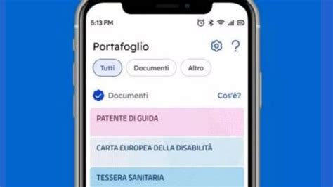 Portafoglio Digitale Per Quasi Tutti Sul Telefonino Anche Patente E