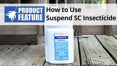 How To Use Suspend Sc Insecticide Youtube