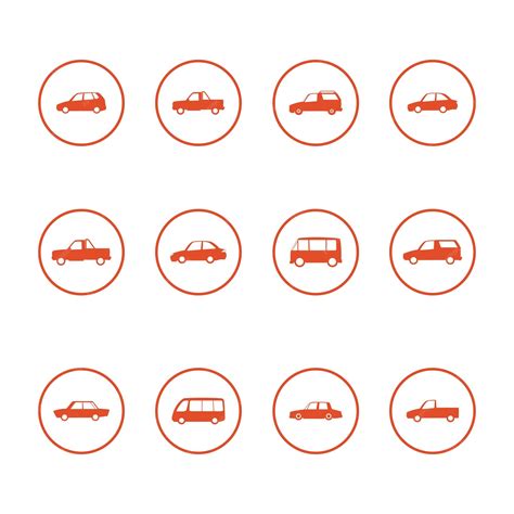 Premium Vector Set Of Transport Icons Collection