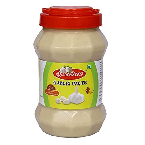 Spice Nest Fresh Garlic Paste For Homemade Instant Food Ready To Use