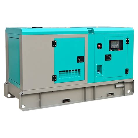 20kva Power Fuel Portable Silent Diesel Generator 4 Cylinder Water