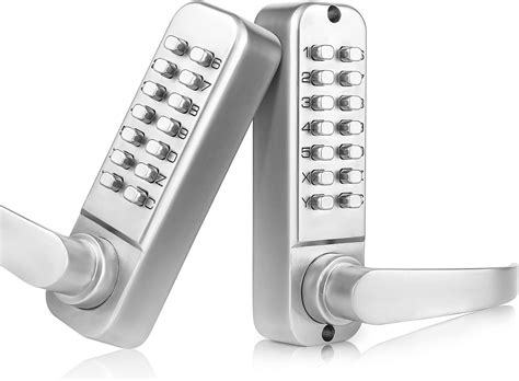 Keyless Entry Door Lock With Double Sided Keypad And Handle In Nepal At