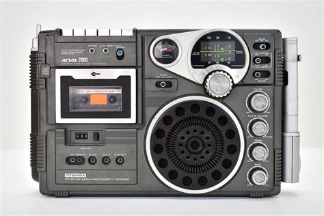 Toshiba Rt 2800 Actas2800 ラジカセ 東芝 アクタス パラボラ 3バンド Mwswfm Radio Cassette Recorder 昭和レトロ 当時物 M