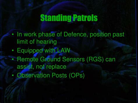 Ppt Patrolling Powerpoint Presentation Free Download Id1105385