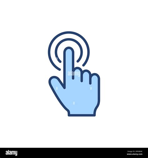 Hand Cursor Icon Vector Cursor Sign And Symbol Hand Cursor Icon Clik