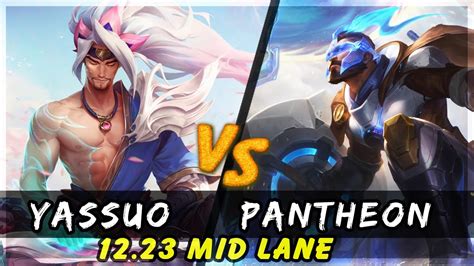 Yassuo Yasuo Vs Pantheon Mid Patch Yasuo Gameplay Youtube