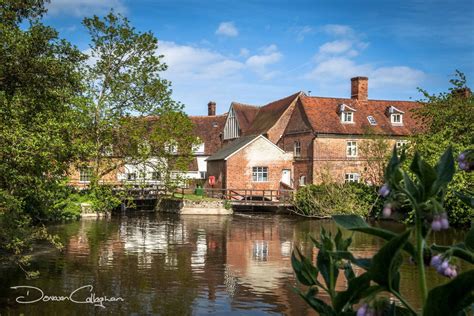 flatford mill john constable country side united kingdom