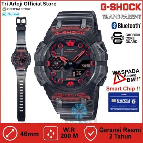 Promo Casio G Shock GA B001G 1ADR Jam Tangan Pria Analog Digital