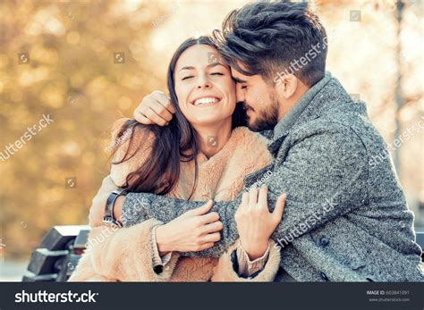 492 521 Couple Hug Smile 이미지 스톡 사진 및 벡터 Shutterstock