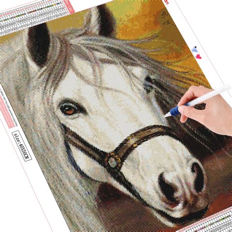 Colorful Horses Diamond Art, Full Square Drills, 12 Designs– Diamond ...