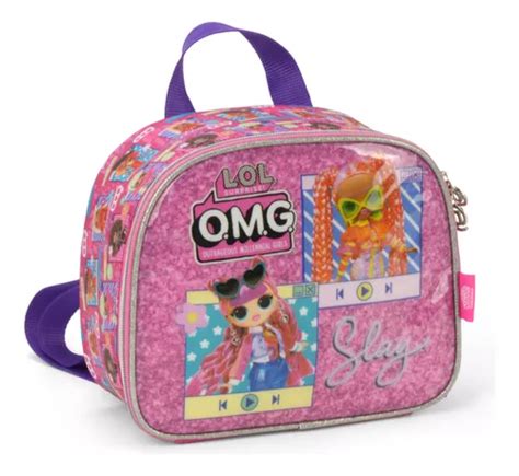 Lancheira Infantil Termica Escolar Lol Omg Rosa Luxcel MercadoLivre