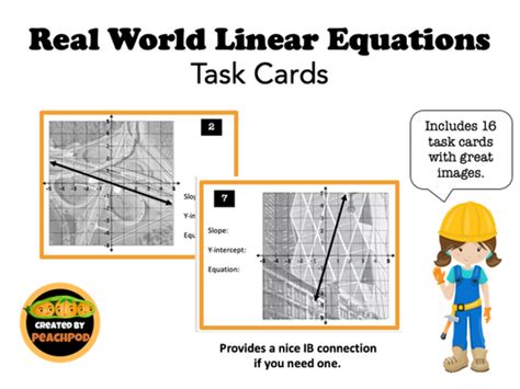 100 Task Cards Graphing Linear Equations Amped Up Learning