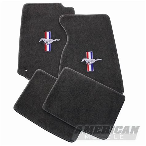 Ford Mustang Lloyd Mats Grey Pony Floor Mats 93013