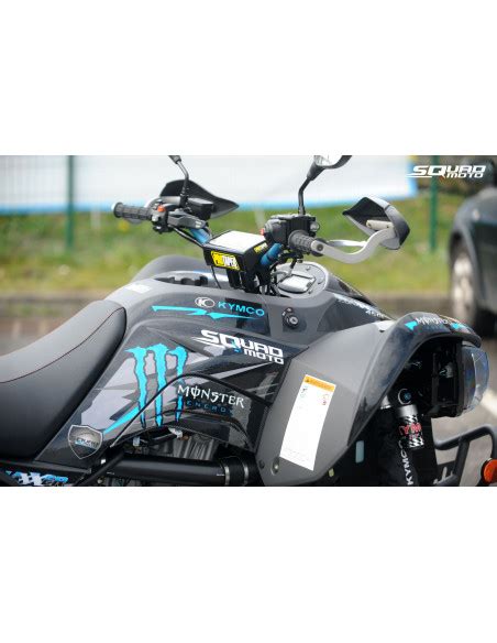 Kit Deco Kymco Maxxer Monster Energy Bleu