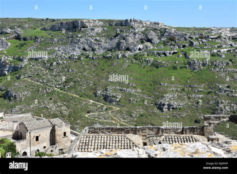 In Italia Basilicata Matera città dei sassi patrimonio Unesco