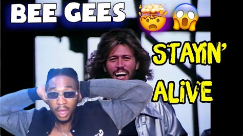 First Time Hearing Bee Gees Stayin Alive Reaction Youtube