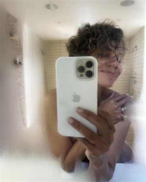 Halle Berry 56 Gets Naked In Steamy Shower Photos Self Love Us Weekly