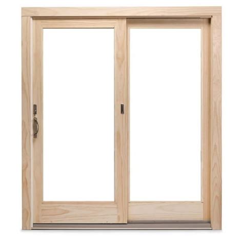 Andersen 400 Series 72 In X 80 In Frenchwood White Universal Pine Sliding French Patio Door