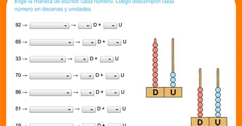 Las TIC en Primaria LOS NÚMEROS DE HASTA CINCO CIFRAS I