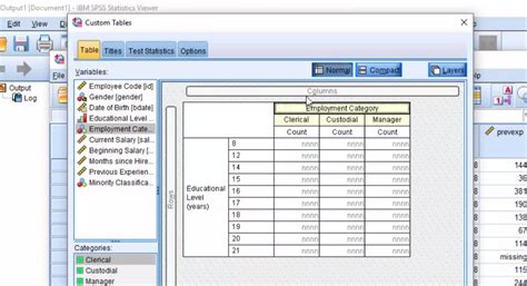 Aprende A Crear Tablas Personalizadas En IBM SPSS Paso A Paso