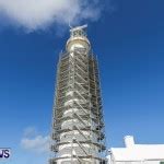 Photos Gibbs Hill Lighthouse Repairs Underway Bernews