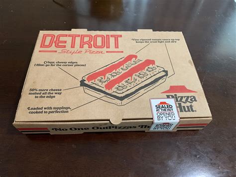 Pizza Hut Just Introduced Detroit Style Pizza Heres What It Looks Like