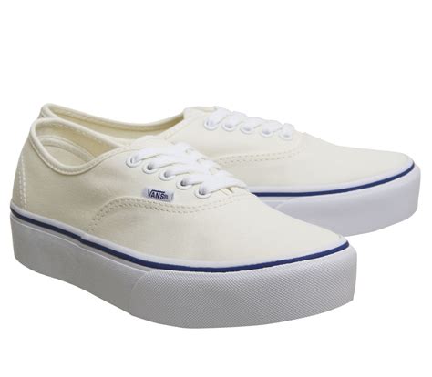 Vans Authentic Platforms Classic White Sneaker Damen