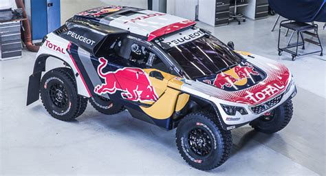 New Peugeot Dkr Gets Dressed Up In Dakar Combat Gear Carscoops