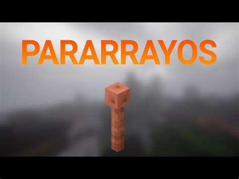 Como Hacer Un Pararrayos En Minecraft En Youtube