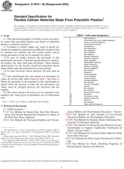 Astm D Standard Specification For Flexible Cellular 59364 Hot Sex Picture