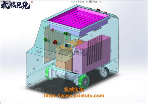 60套agv小车（自动引导小车）仓储物流agv自动引导运输小车3d模型机械兔兔