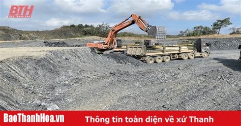 Bỉm Sơn tăng cường quản lý hoạt động khai thác khoáng sản