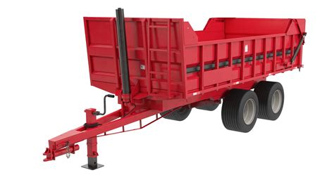 Dump Trailer 3d Turbosquid 1948958