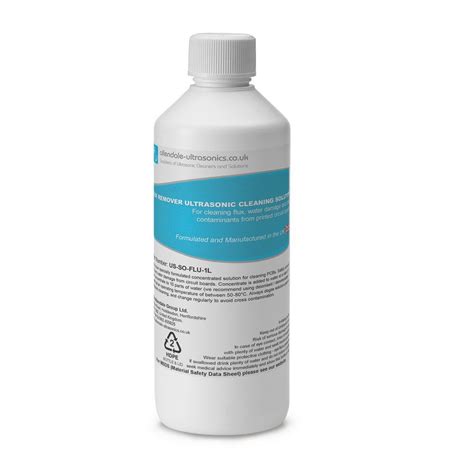 Flux Remover and PCB Ultrasonic Cleaner Solution - 1 Litre Cleaning ...