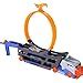 Hot Wheels Camión Looping acrobático Accesorios para Pistas de Coches de Juguetes Mattel GCK38