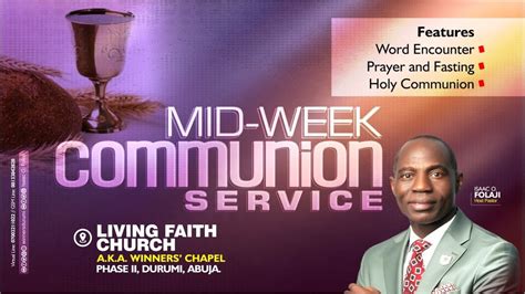 MIDWEEK COMMUNION SERVICE 26TH JULY 2023 LFC DURUMI ABUJA YouTube