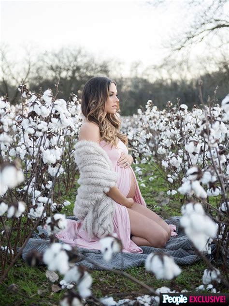 Jana Kramer Poses In Breathtaking Pregnancy Photo Shoot