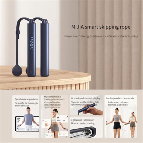 Xiaomi Mijia Smart Skipping Jump Rope Digital Counter With App