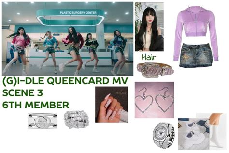 Gi Dle Queencard 6th Member Outfit Ideas Outfit Mv G I Dle