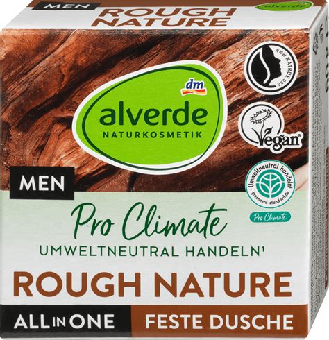 Alverde Men Rough Nature In Feste Dusche G Dauerhaft G Nstig