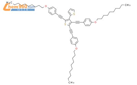 Bithiophene Tris Decyloxy Phenyl Ethynyl