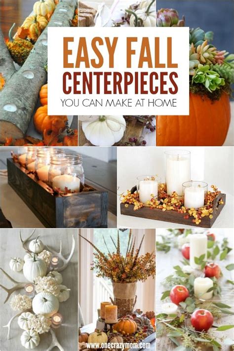 Easy Diy Fall Centerpiece Ideas That Anyone Can Make Fall Table