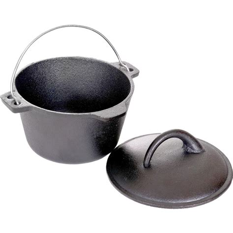 Cajun Cookware Dutch Ovens 1 Quart Cast Iron Dutch Oven - Pellet Grill ...