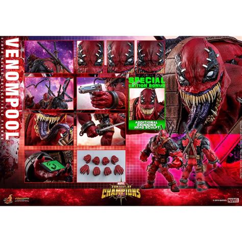 全新 野獸國 Hot Toys VGM MARVEL 超級爭霸戰猛毒 死侍 非 MMS MMS 蝦皮購物