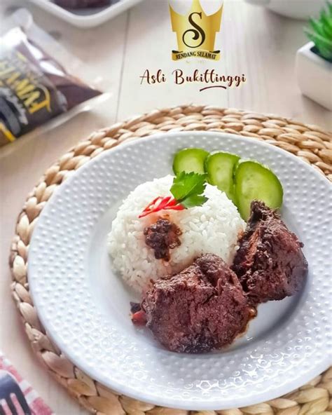 Rendang Selamat Asli Bukittinggi Kg Gr Lazada Indonesia